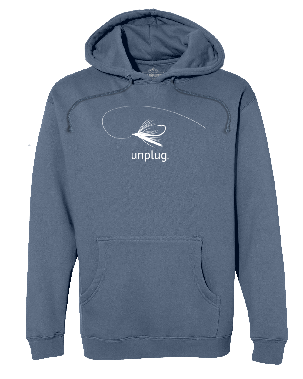 FLY FISHING Premium Heavyweight Hooded Sweatshirt – Life Unplugged