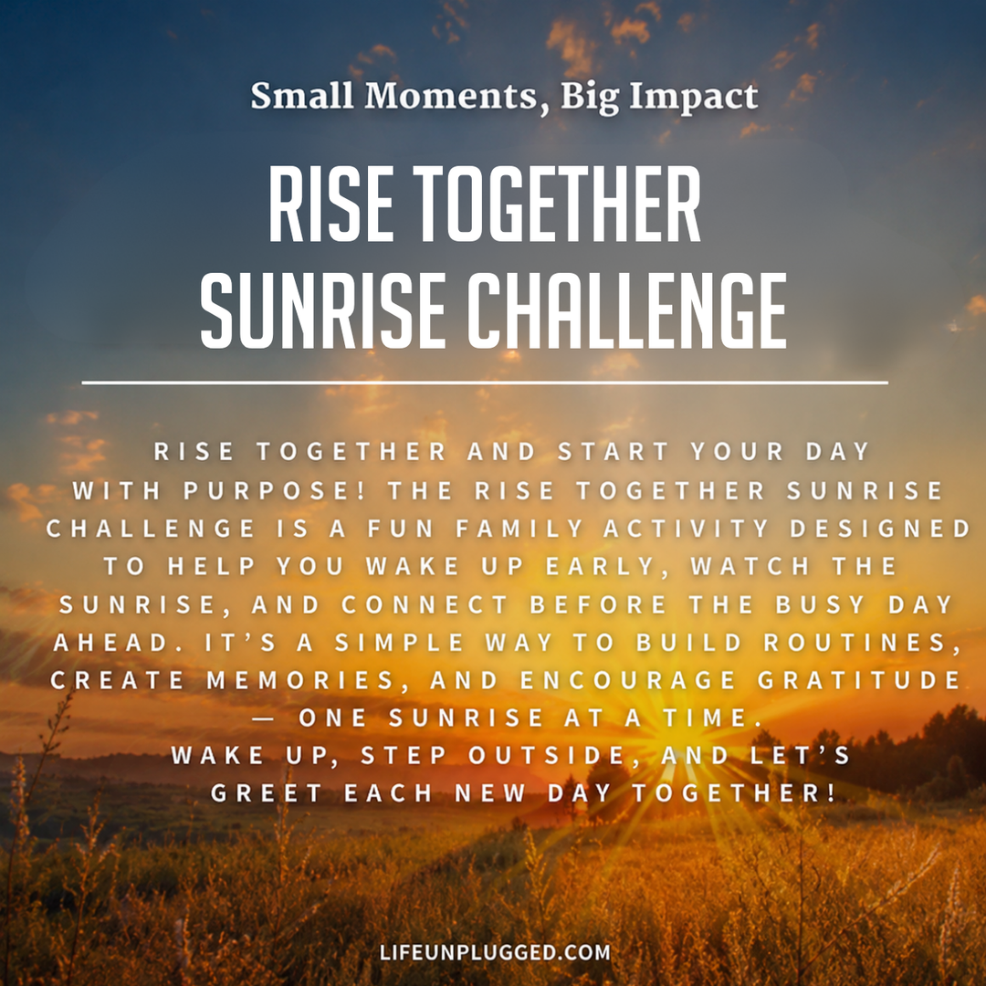 THE SUNRISE CHALLENGE
