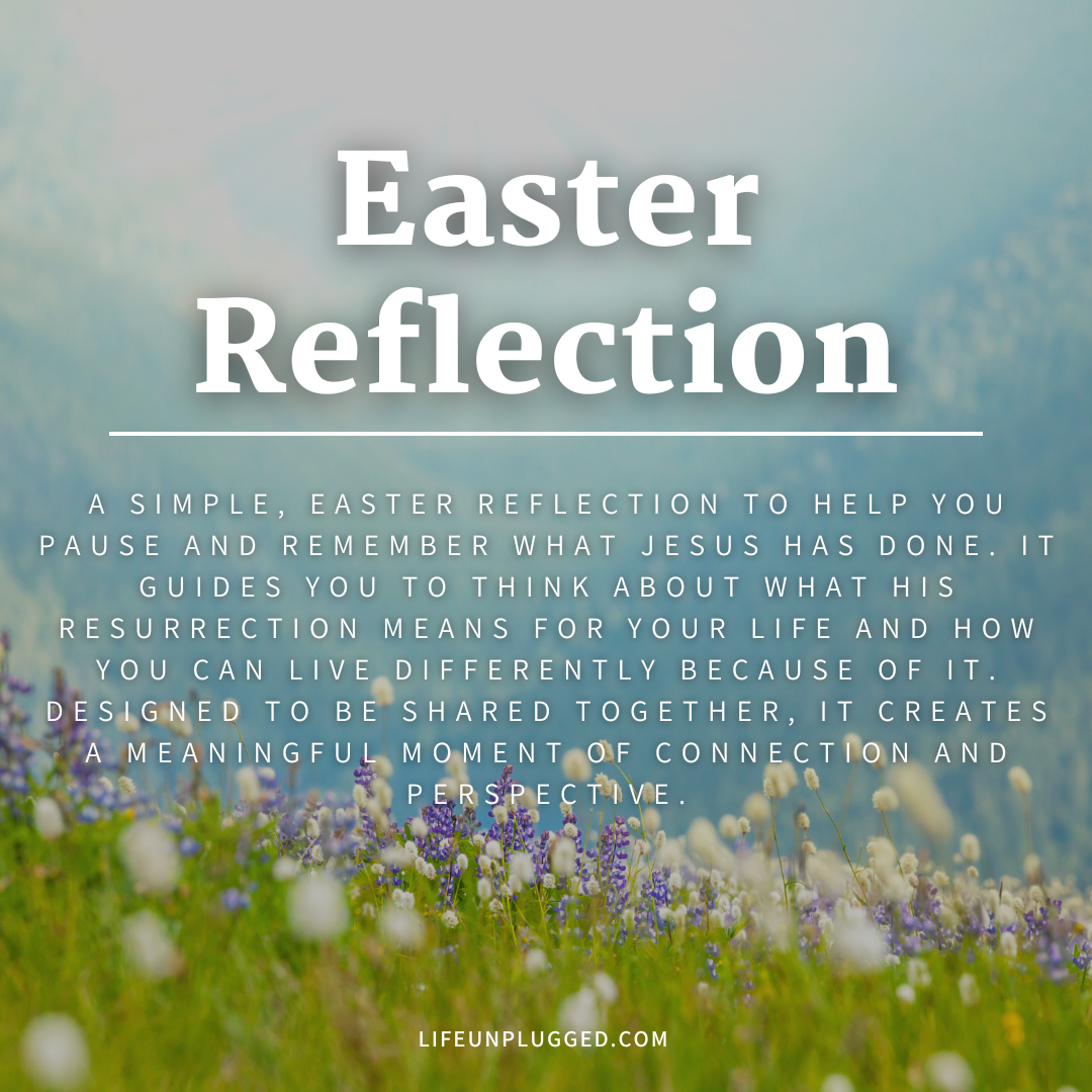 EASTER REFLECTION