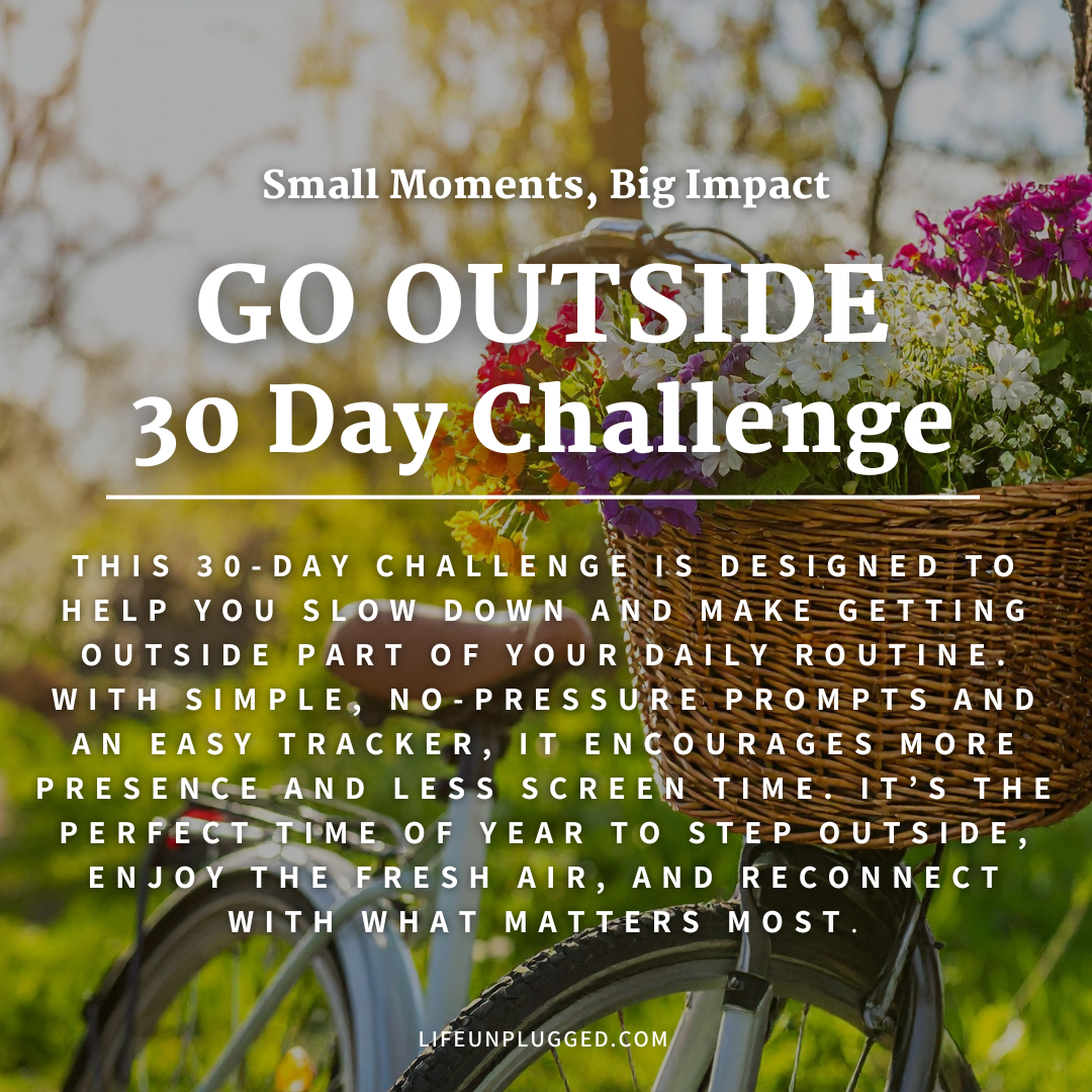 GO OUTSIDE 30 DAY CHALLENGE