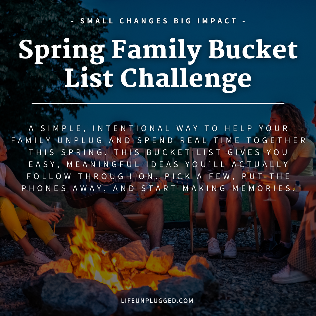 SPRING FAMILY BUCKET LIST