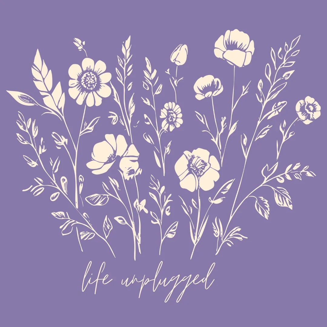 LIVE IN THE MOMENT WILDFLOWER