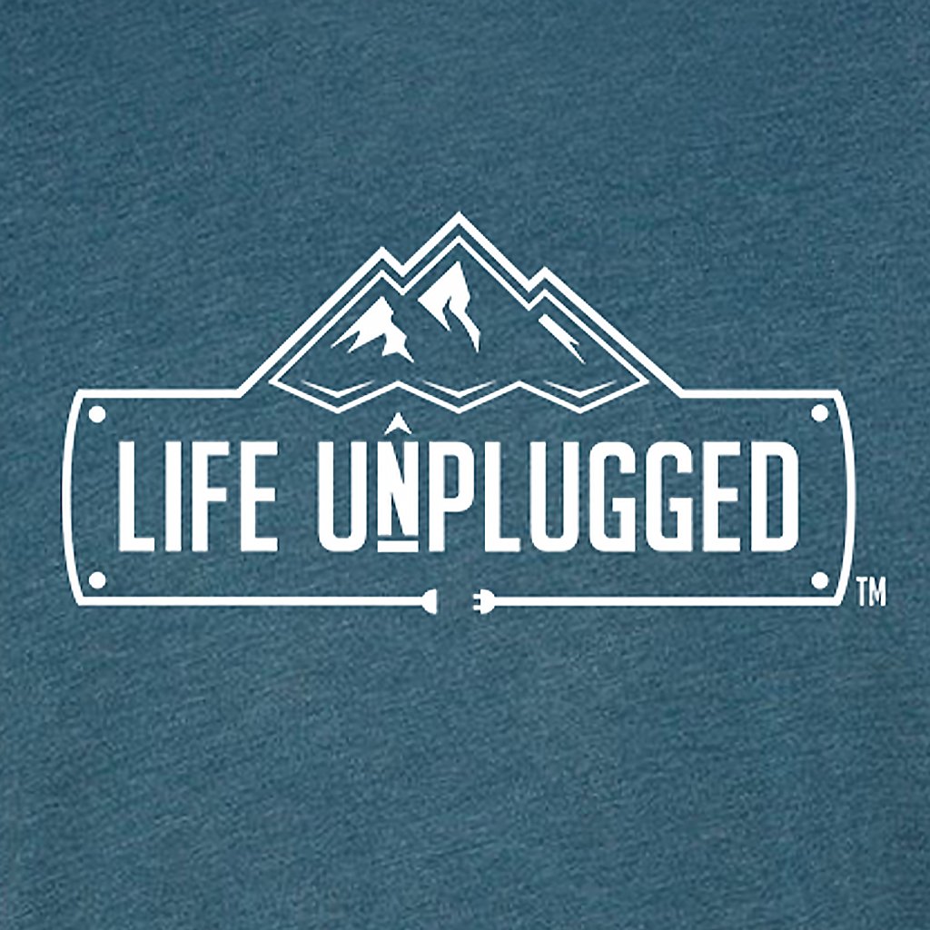 Life Unplugged Sticker LIFE UNPLUGGED LOGO – Life Unplugged
