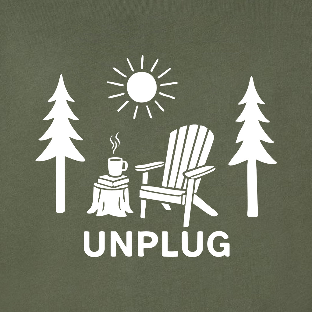 READING IN THE WOODS Midweight Super Soft Crewneck