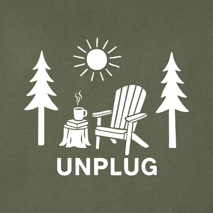 READING IN THE WOODS Midweight Super Soft Crewneck