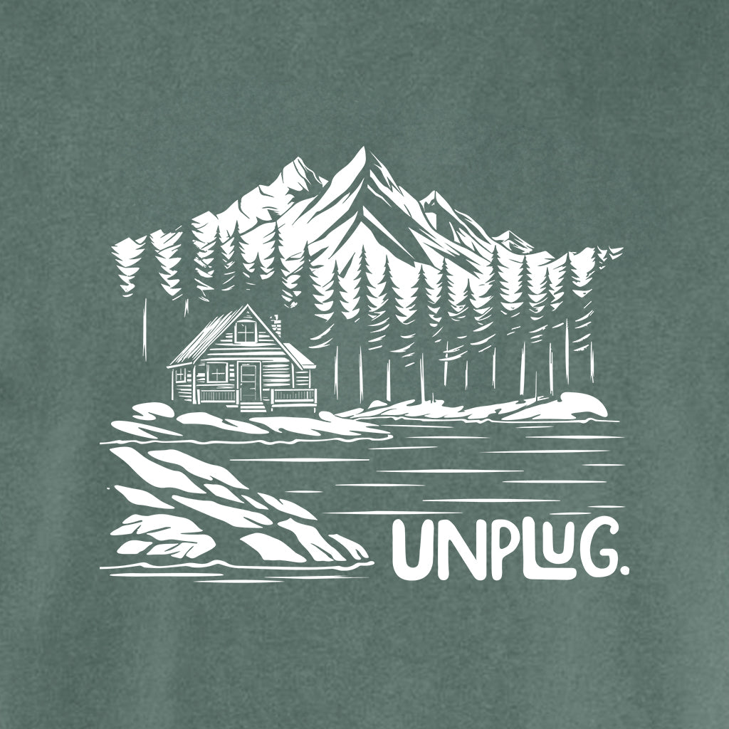 CABIN IN THE WOODS Cotton T-Shirt powered by Comfort Colors®