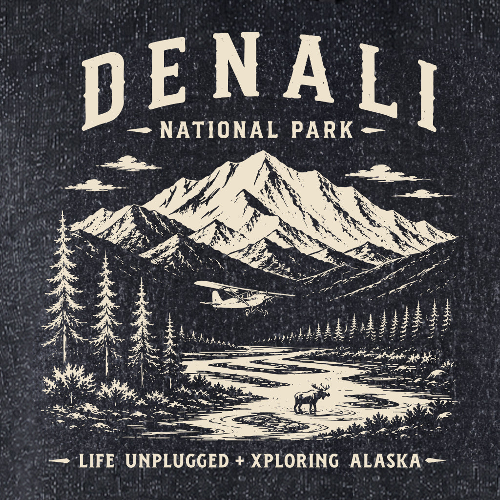 LIMITED EDITION DENALI NATIONAL PARK XPLORING ALASKA Collaboration Nantucket Super Soft Sweater Hoodie