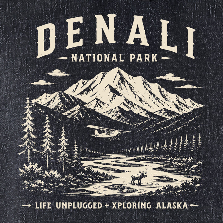 LIMITED EDITION DENALI NATIONAL PARK XPLORING ALASKA Collaboration Nantucket Super Soft Sweater Hoodie