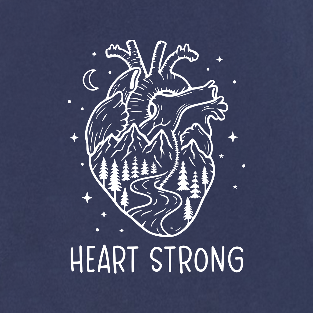 HEART STRONG Women's Racerback Tank Top