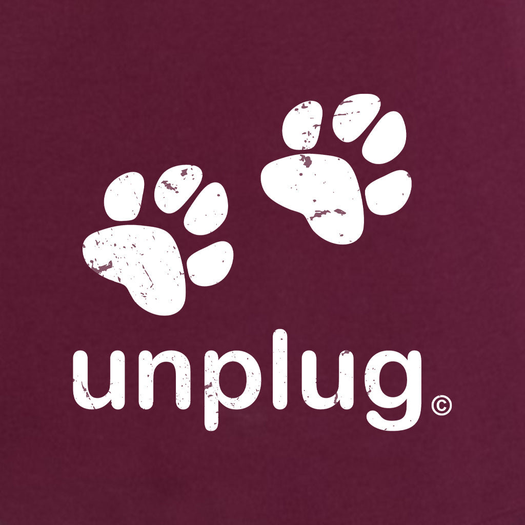 Paw Print Women's Racerback Tank Top