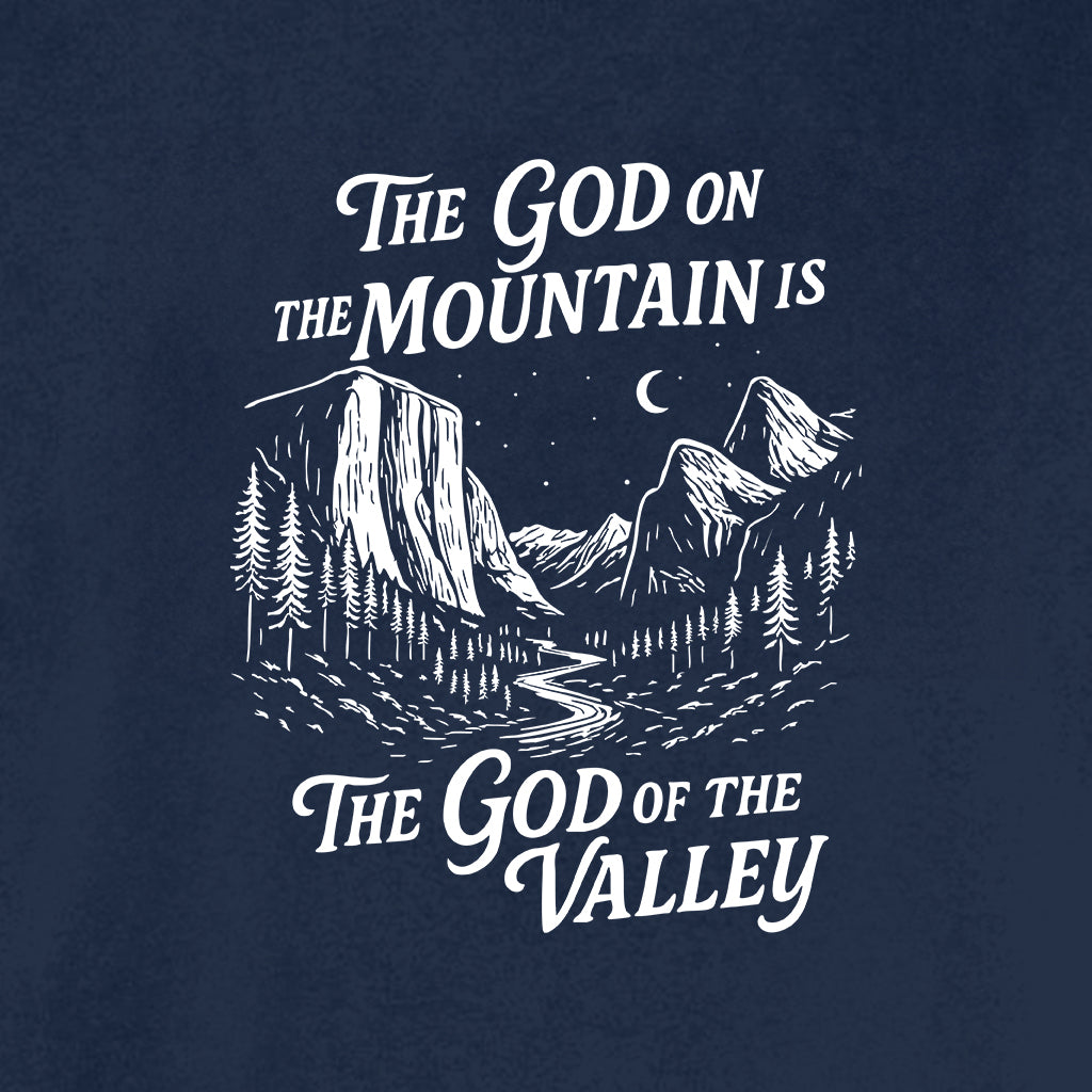 GOD ON THE MOUNTAIN Cotton T-Shirt powered by Comfort Colors®