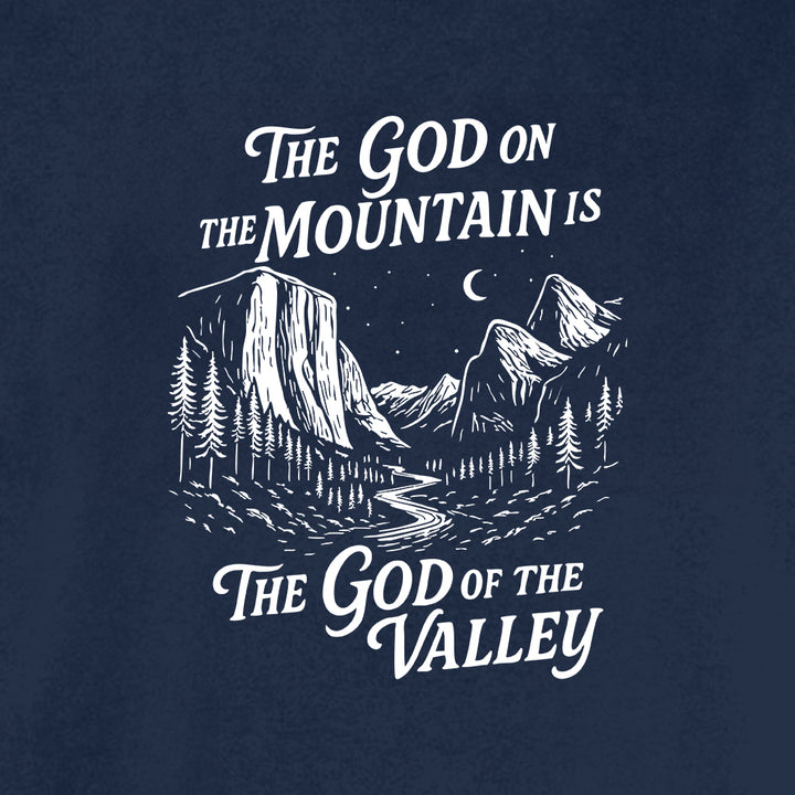 GOD ON THE MOUNTAIN Cotton T-Shirt powered by Comfort Colors®