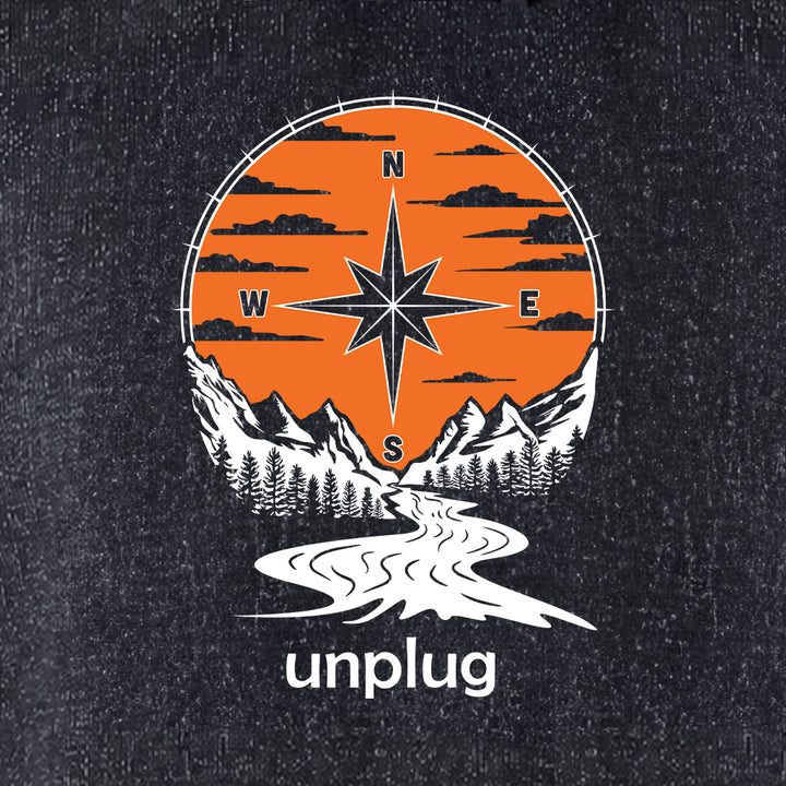 COMPASS SUNSET Nantucket Super Soft Sweater Hoodie