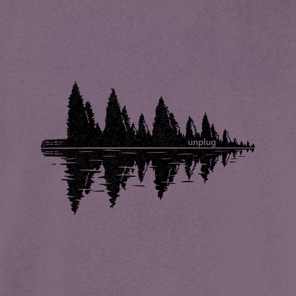 LAKESIDE TREE REFLECTION Cotton T-Shirt powered by Comfort Colors®