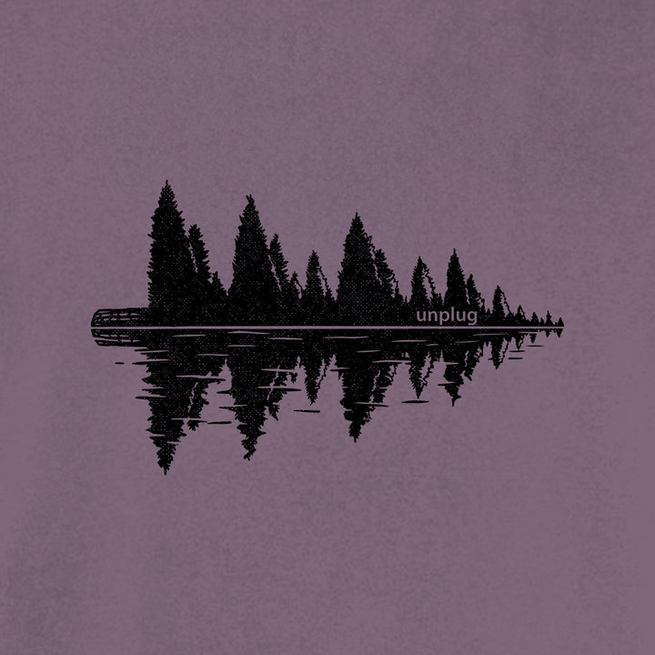LAKESIDE TREE REFLECTION Cotton T-Shirt powered by Comfort Colors®