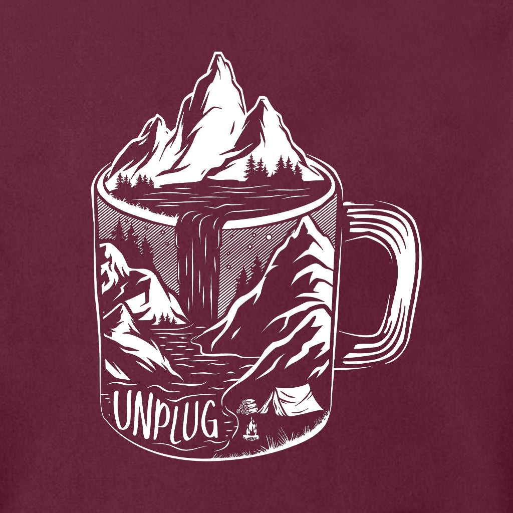 COFFEE MOUNTAIN SCENE Super Heavyweight Hoodie