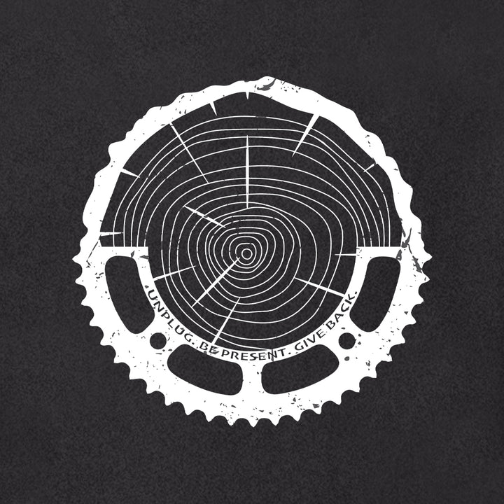 TREE RING CHAINRING Super Heavyweight Hoodie