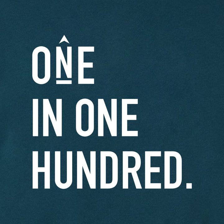 One In One Hundred Stacked Midweight Super Soft Crewneck Sweatshirt