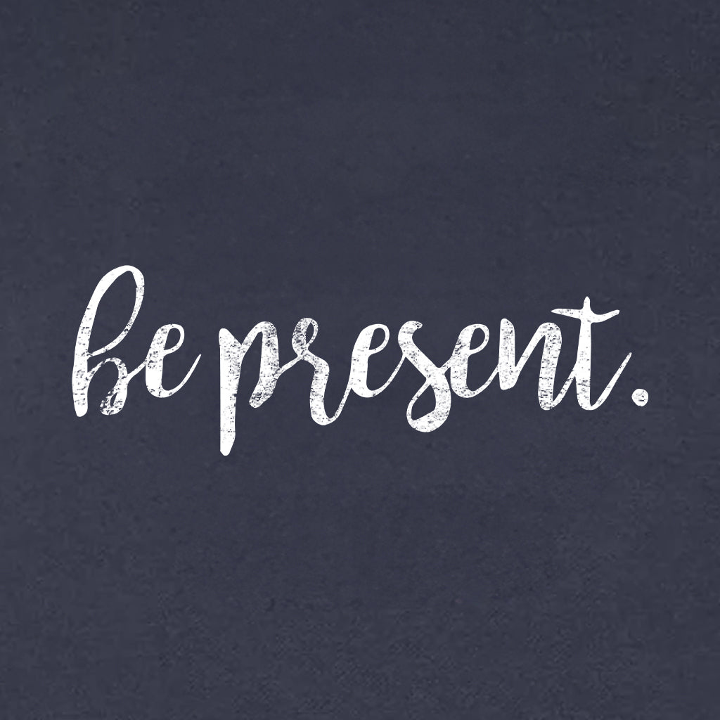 Be Present Cursive Heavyweight Hoodie