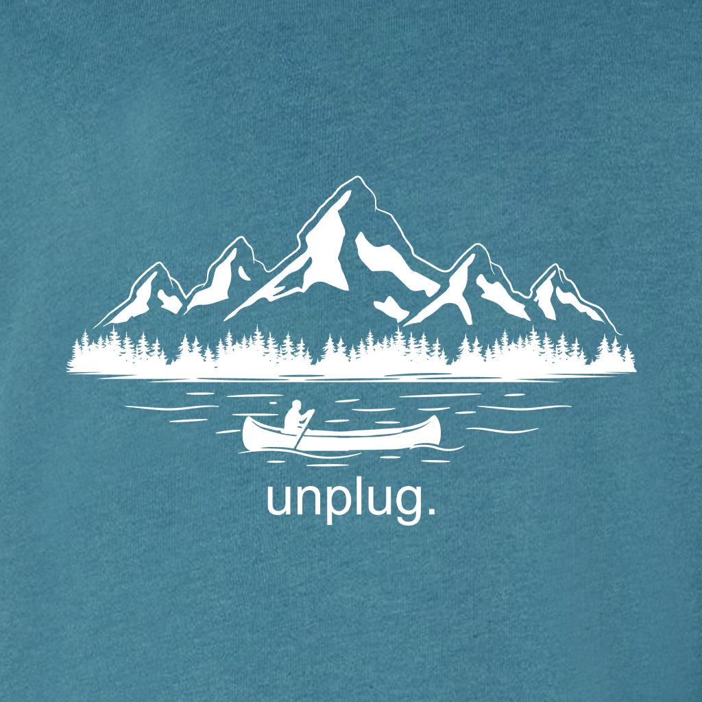 Canoeing In The Mountains Midweight Super Soft Crewneck Sweatshirt