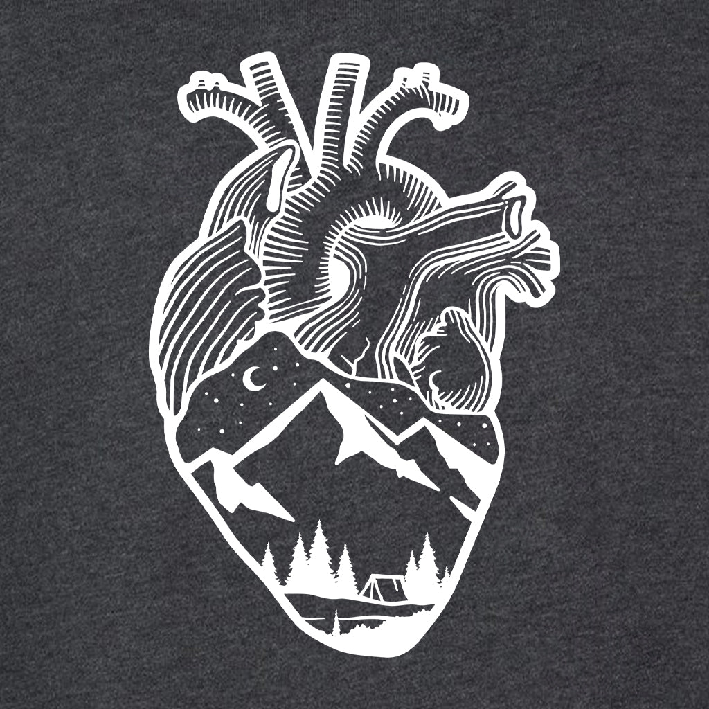 Anatomical Heart (Full Chest) Midweight Super Soft Crewneck Sweatshirt