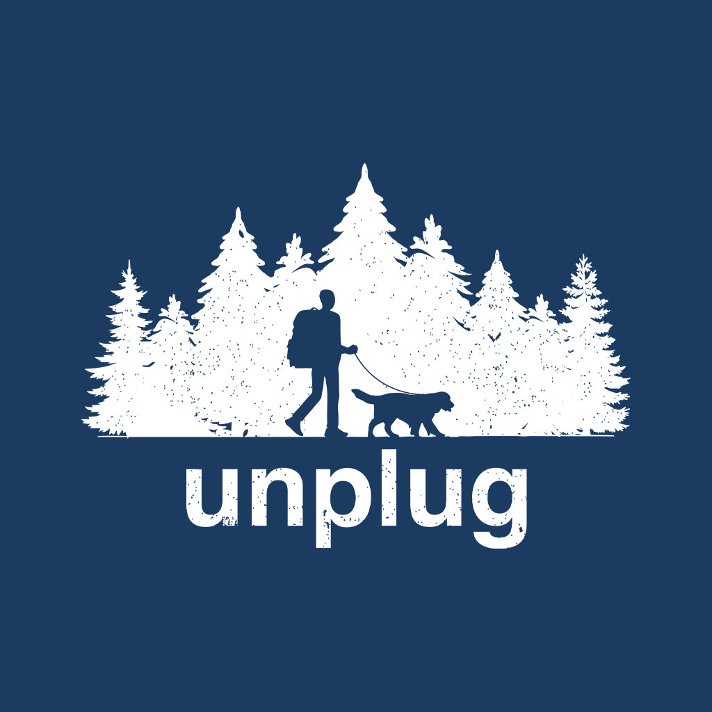 Dog Walks in the Woods Performance Long Sleeve with UPF 50+