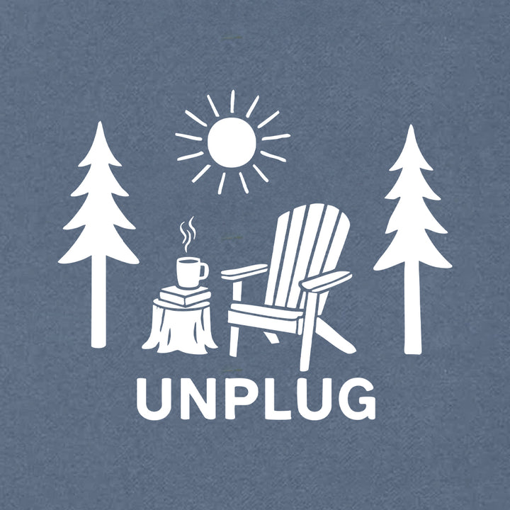 READING IN THE WOODS Heavyweight Hoodie