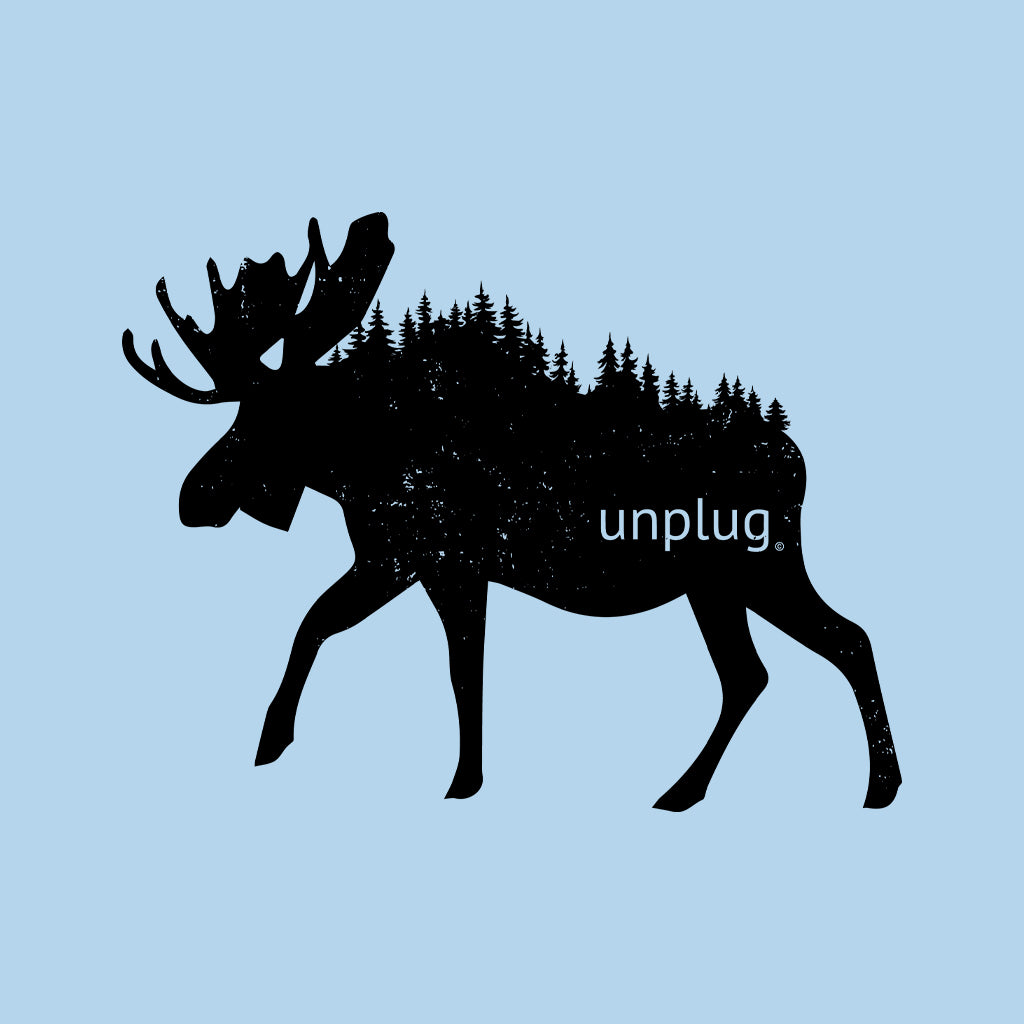 Moose In The Trees Performance Long Sleeve with UPF 50+