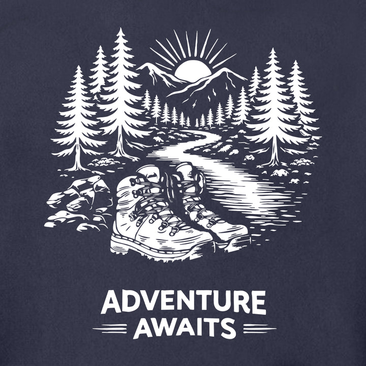 ADVENTURE AWAITS Super Heavyweight Hoodie