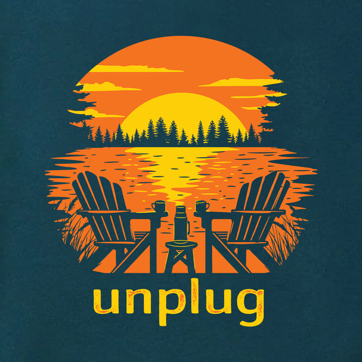 Chairs at Sunset Super Soft Hoodie