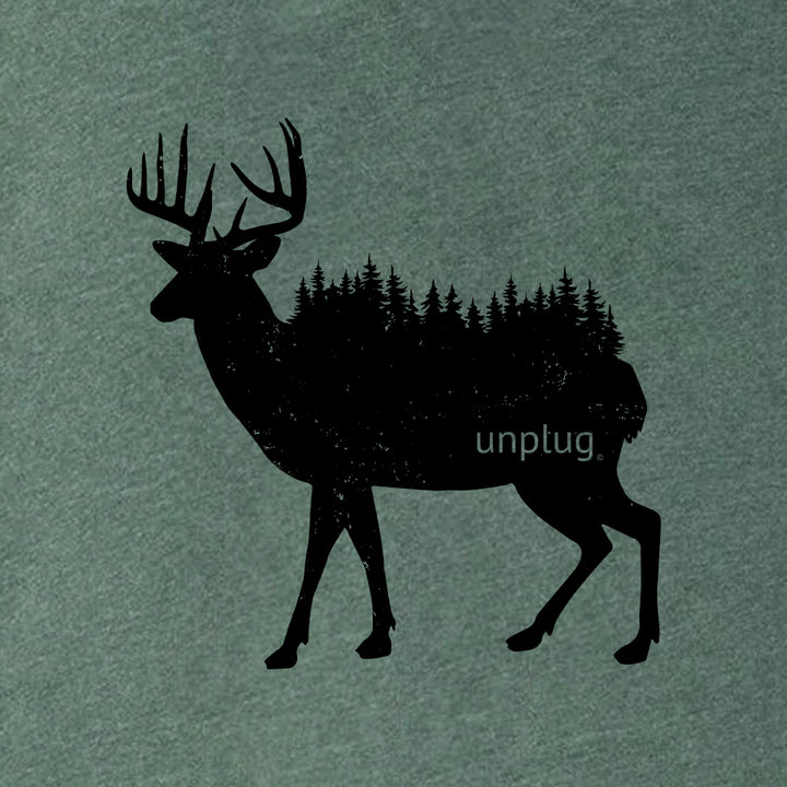 Deer In The Trees Super Soft Hoodie