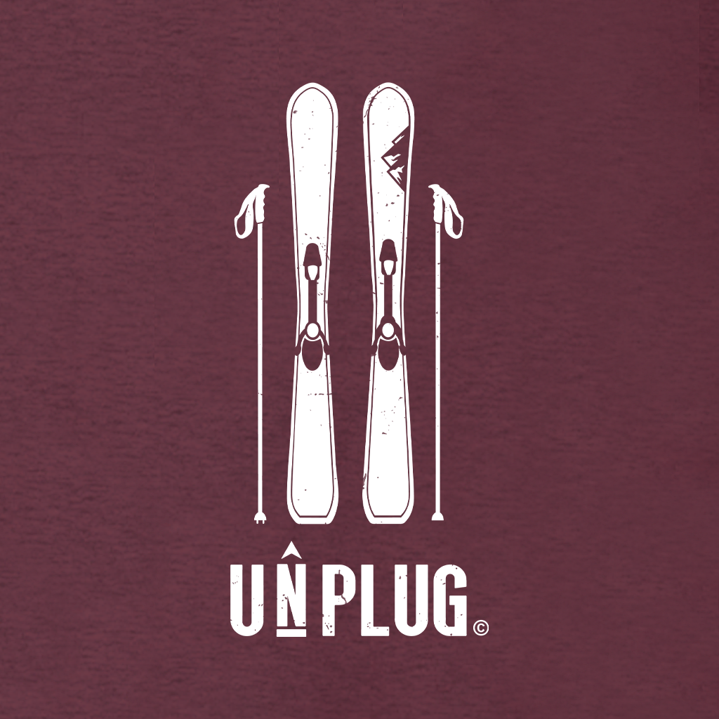 SKIING Supersoft Midweight Zip Up Hoodie