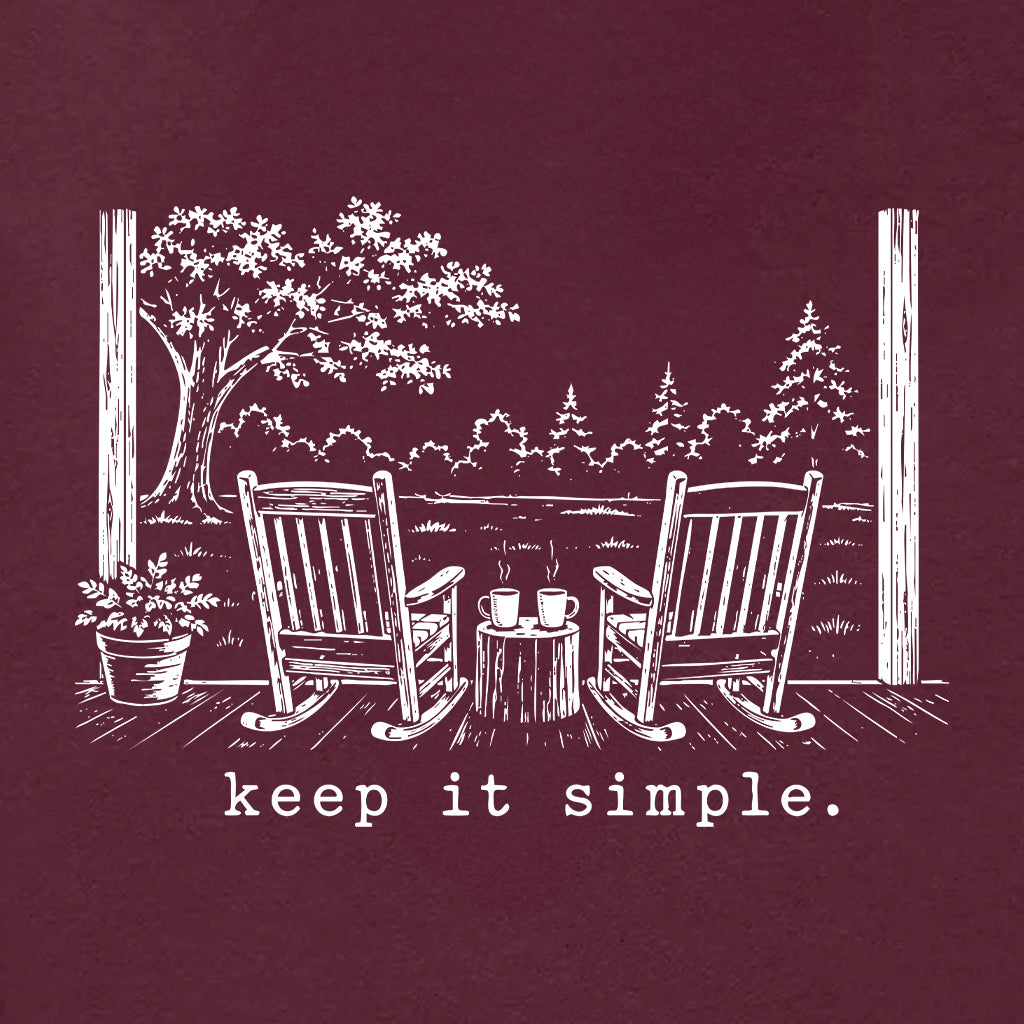 KEEP IT SIMPLE. Heavyweight Hoodie