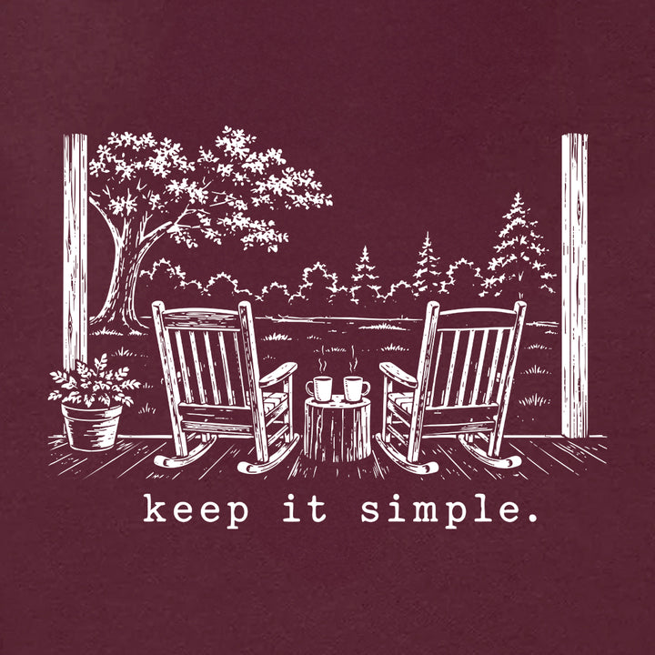 KEEP IT SIMPLE. Heavyweight Hoodie
