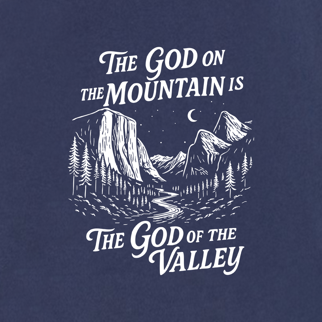 GOD ON THE MOUNTAIN Women's Racerback Tank Top