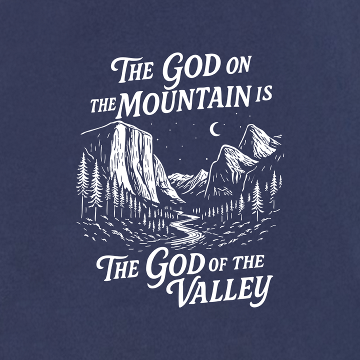 GOD ON THE MOUNTAIN Women's Racerback Tank Top