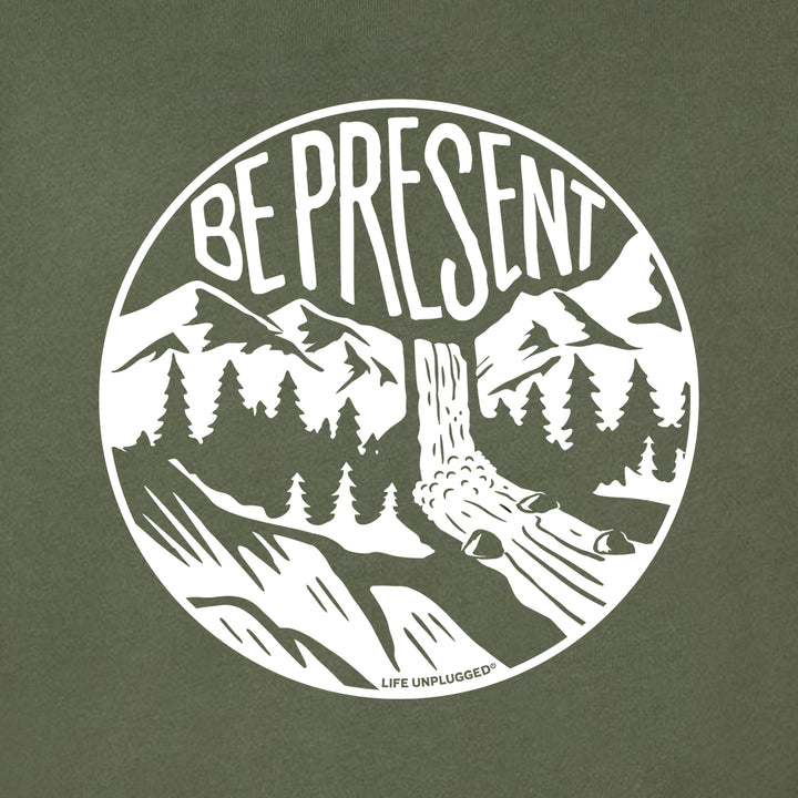Be Present Waterfall Midweight Super Soft Crewneck Sweatshirt