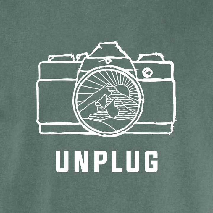 CAMERA MOUNTAIN LENS Cotton T-Shirt powered by Comfort Colors®