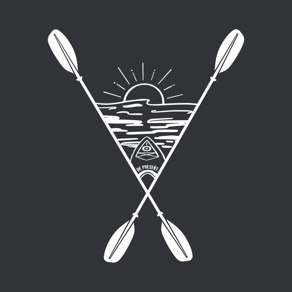 Kayaking Into The Sunset Performance Long Sleeve with UPF 50+