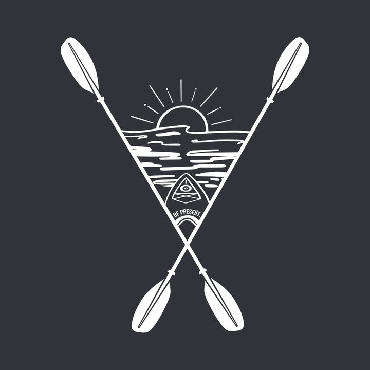 Kayaking Into The Sunset Performance Long Sleeve with UPF 50+