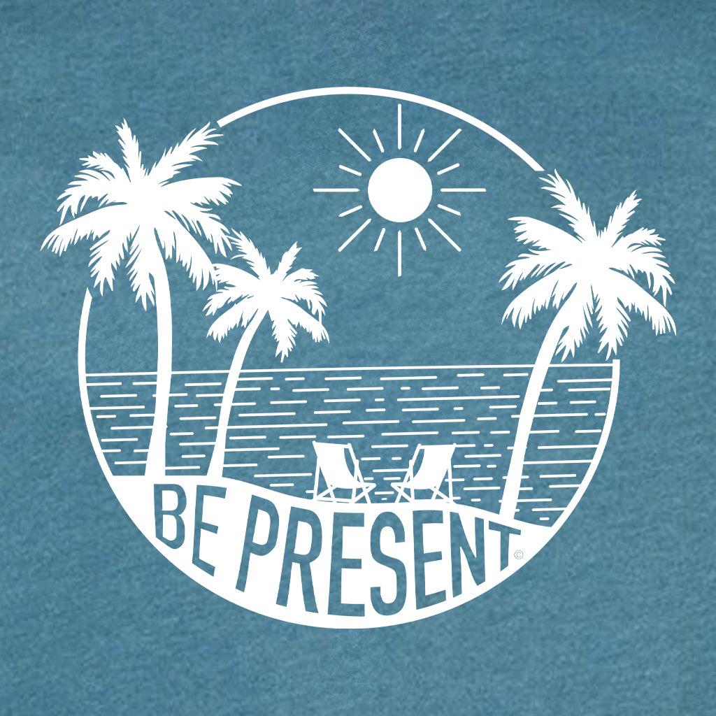 Be Present Beach Super Soft Hoodie
