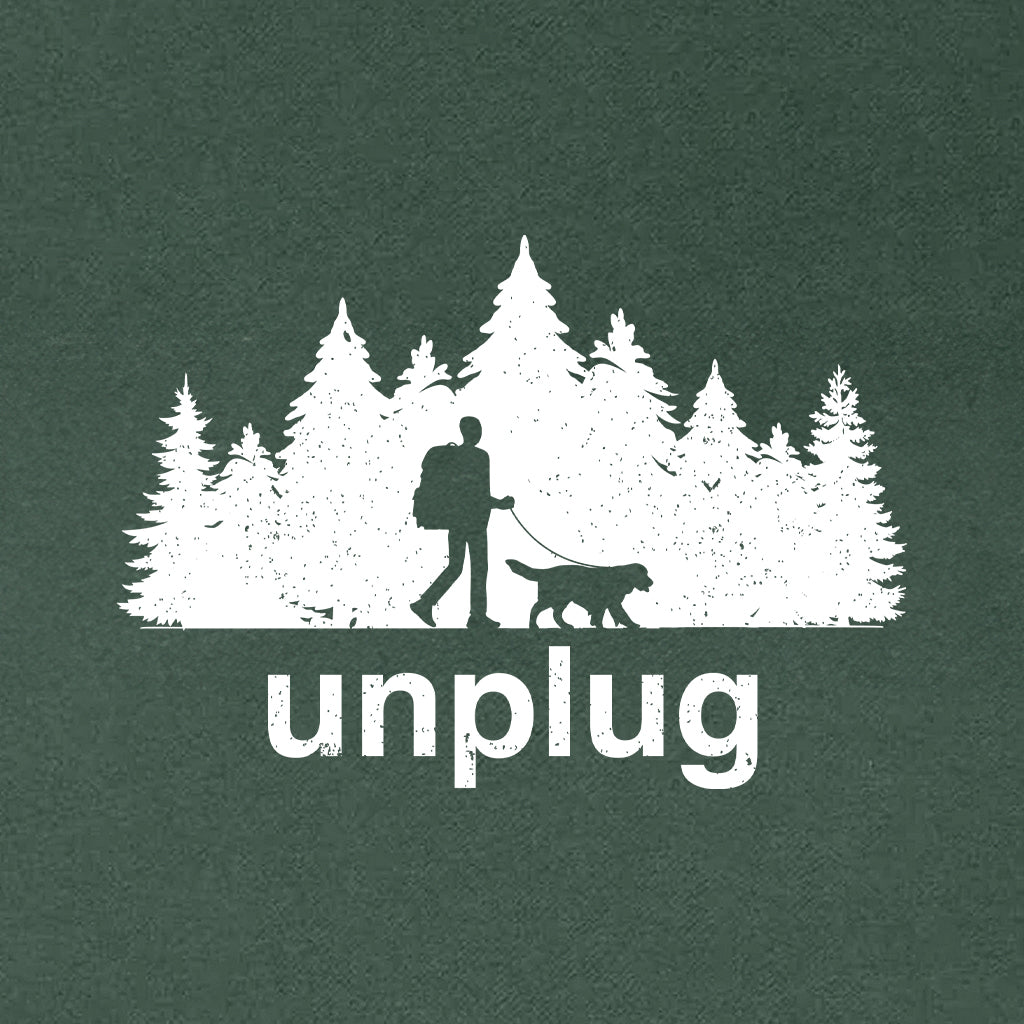 Dog Walks In The Woods Heavyweight Hoodie