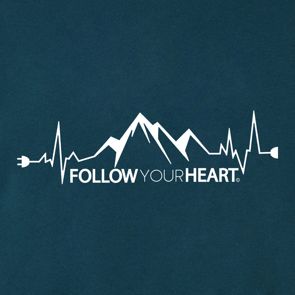 Follow Your Heart Midweight Super Soft Crewneck Sweatshirt
