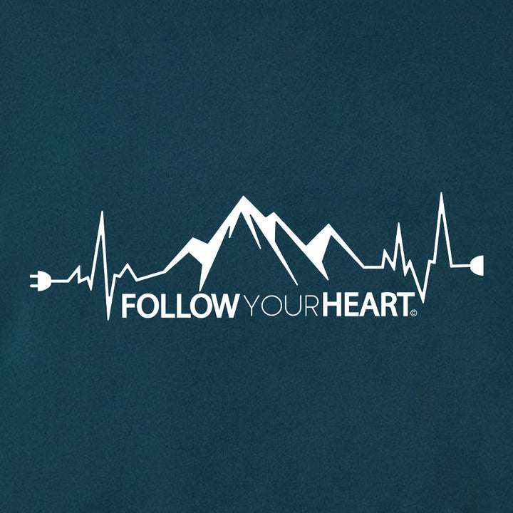 Follow Your Heart Midweight Super Soft Crewneck Sweatshirt