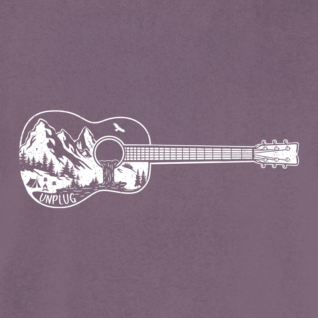 GUITAR MOUNTAIN SCENE Cotton T-Shirt powered by Comfort Colors®