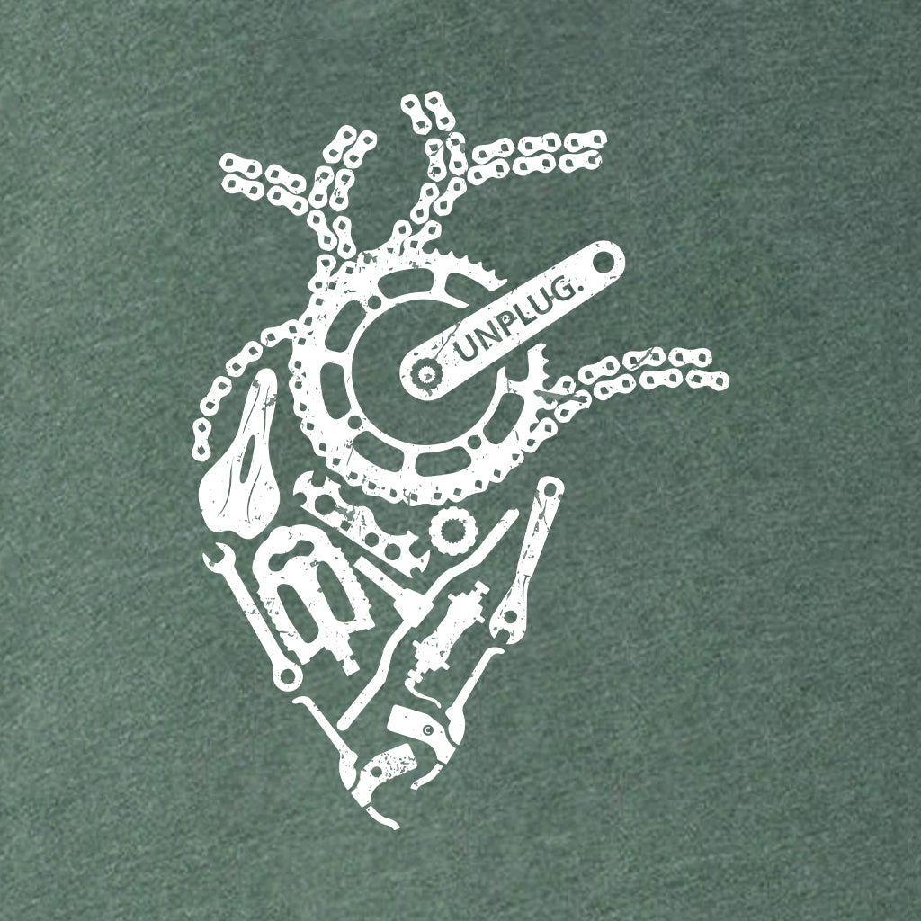 Anatomical Heart (Bicycle Parts) Super Soft Hoodie