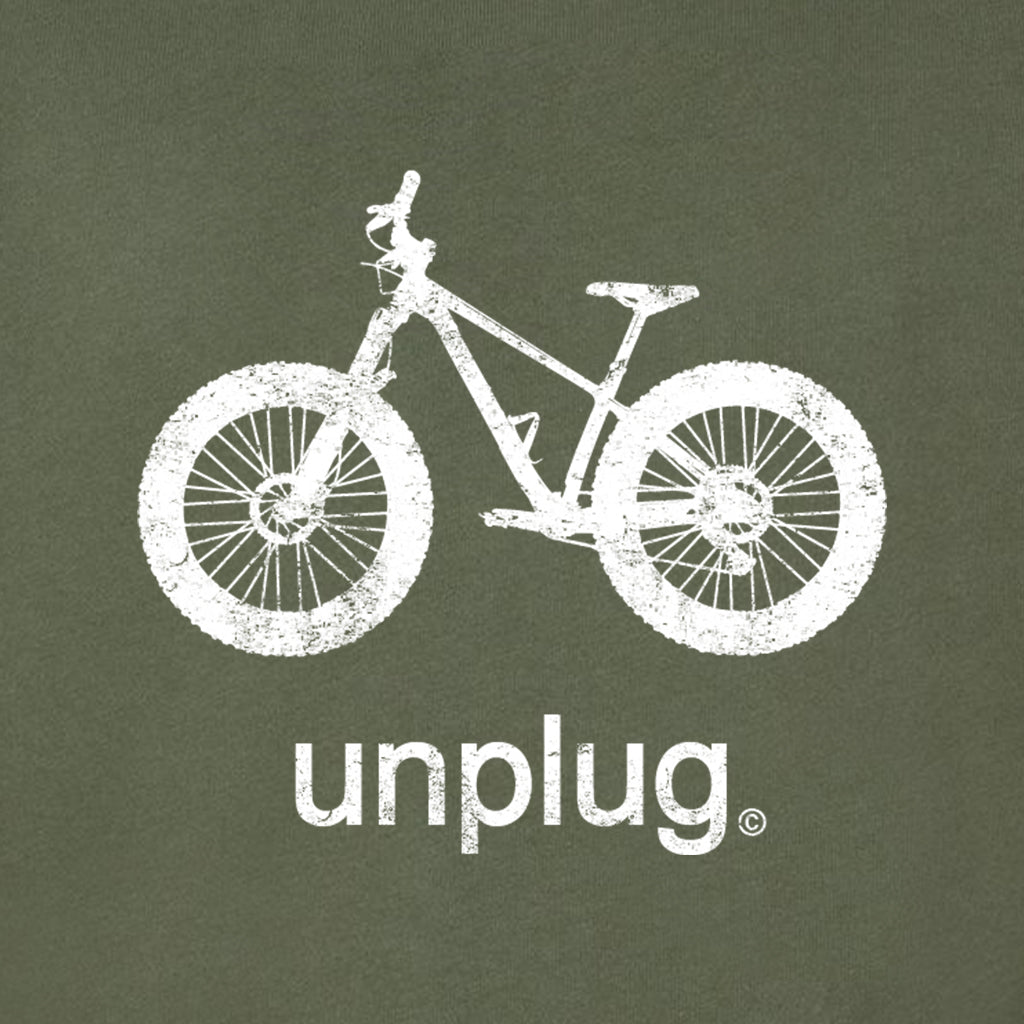 Fat Tire Bike Midweight Super Soft Crewneck Sweatshirt