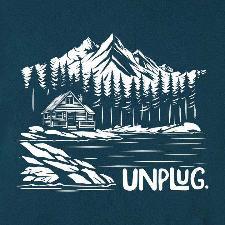 Cabin In The Woods Midweight Super Soft Crewneck Sweatshirt