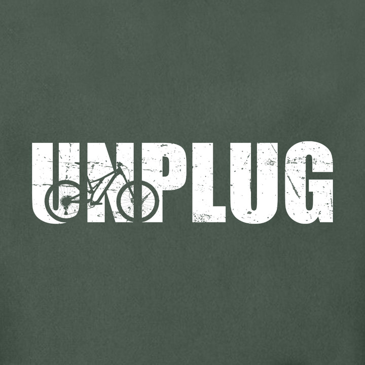 UNPLUG MOUNTAIN BIKE SILHOUETTE Super Heavyweight Hoodie