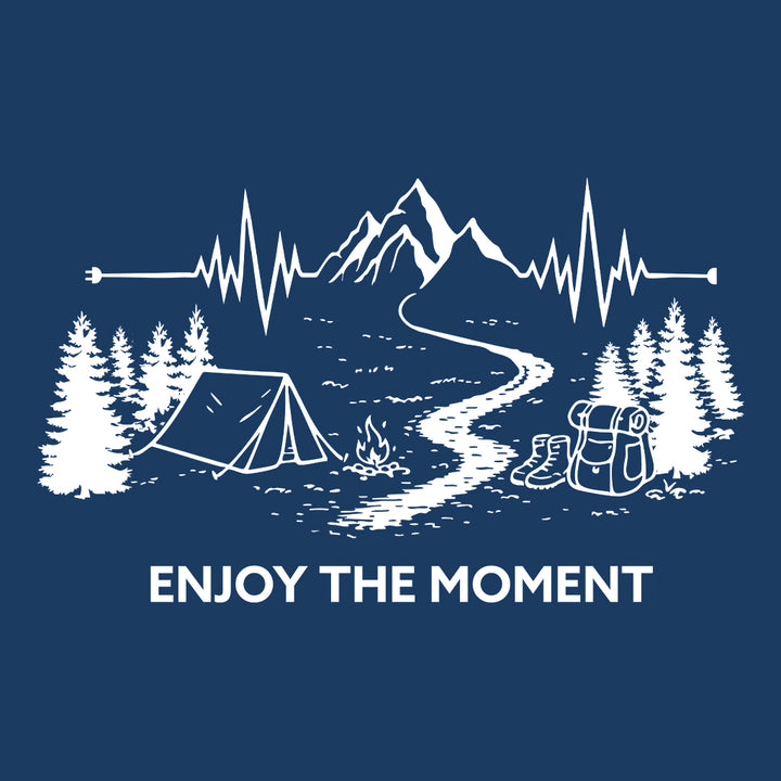 ENJOY THE MOMENT (MOUNTAIN SCENE) Performance Long Sleeve with UPF 50+